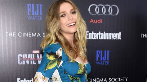 elizabeth olsen boobs|Elizabeth Olsen Gets Real About Hollywood Clothing Sizes